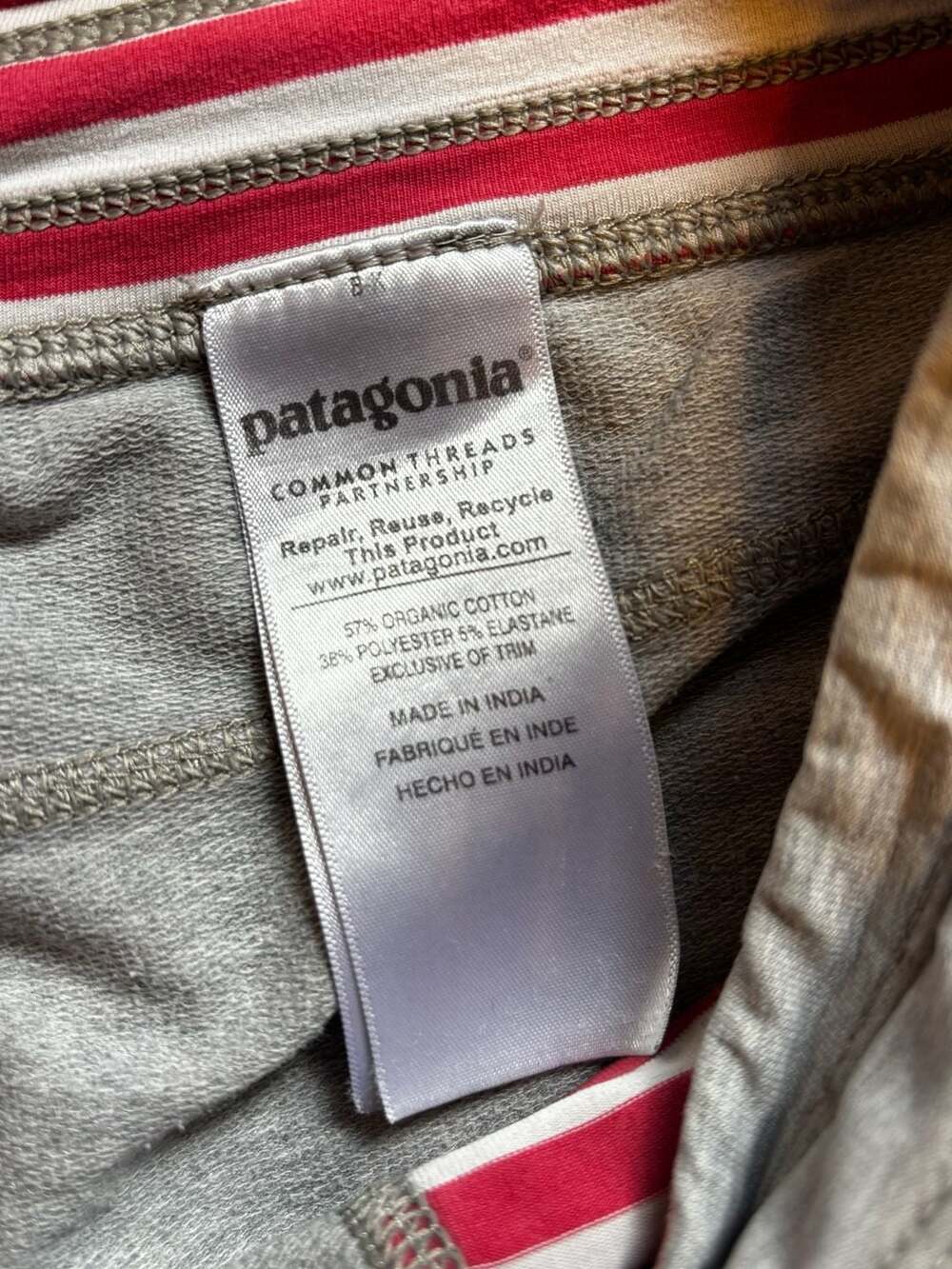 Patagonia Women's Organic Cotton Ahnya French Terry Jogger Pants Heather Grey - Picture 6 of 8